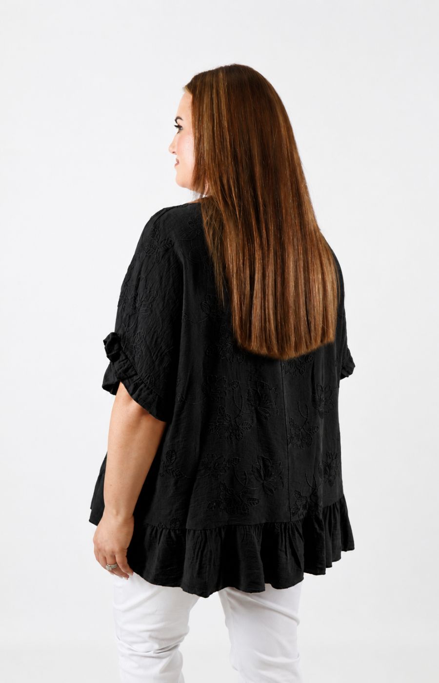 Blossom Blouse in Black 