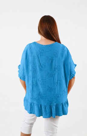 Blossom Blouse in Blue 