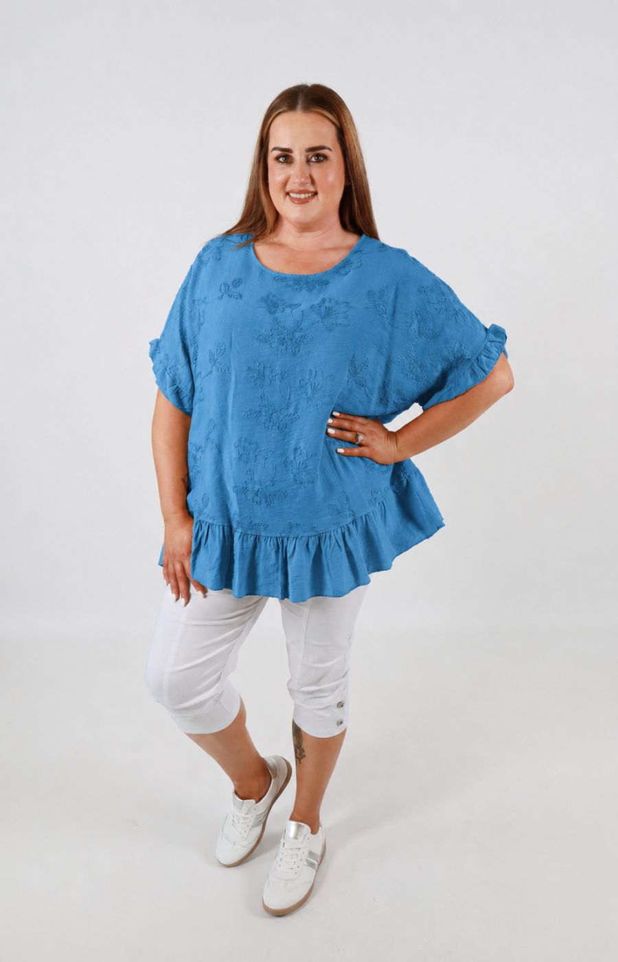 Blossom Blouse in Blue 