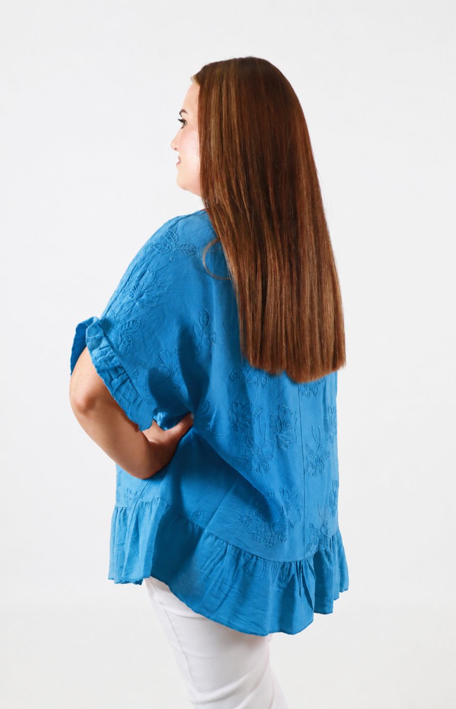 Blossom Blouse in Blue 