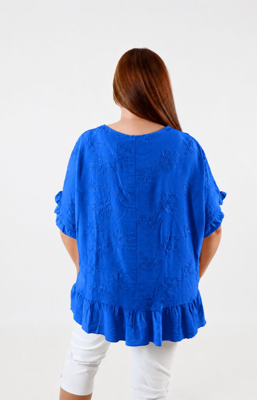 Blossom Blouse in Royal Blue 