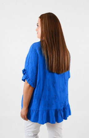 Blossom Blouse in Royal Blue 