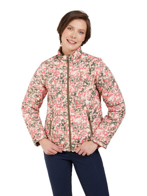 Brandtex Reversible Jacket in Green/Floral