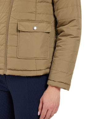 Brandtex Reversible Jacket in Green/Floral
