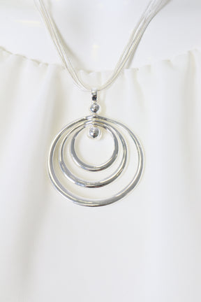 Breanna Necklace in Silver