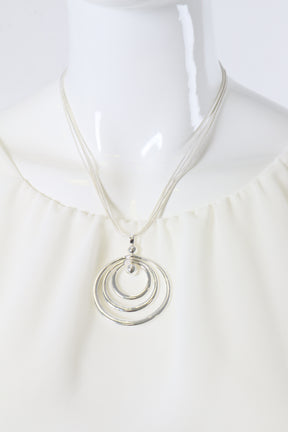 Breanna Necklace in Silver