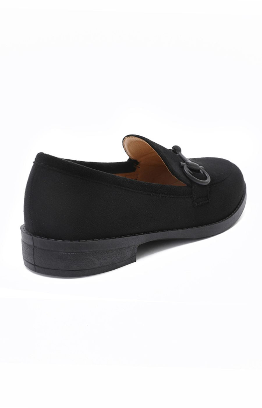 Buckle Loafer in Black