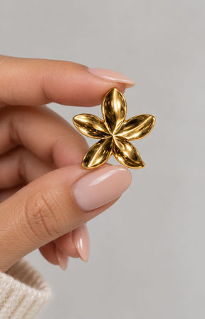Calliope Earrings in Gold 