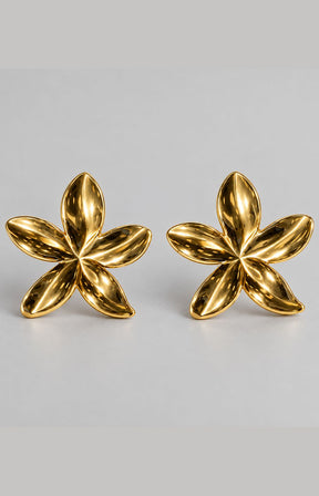 Calliope Earrings in Gold 