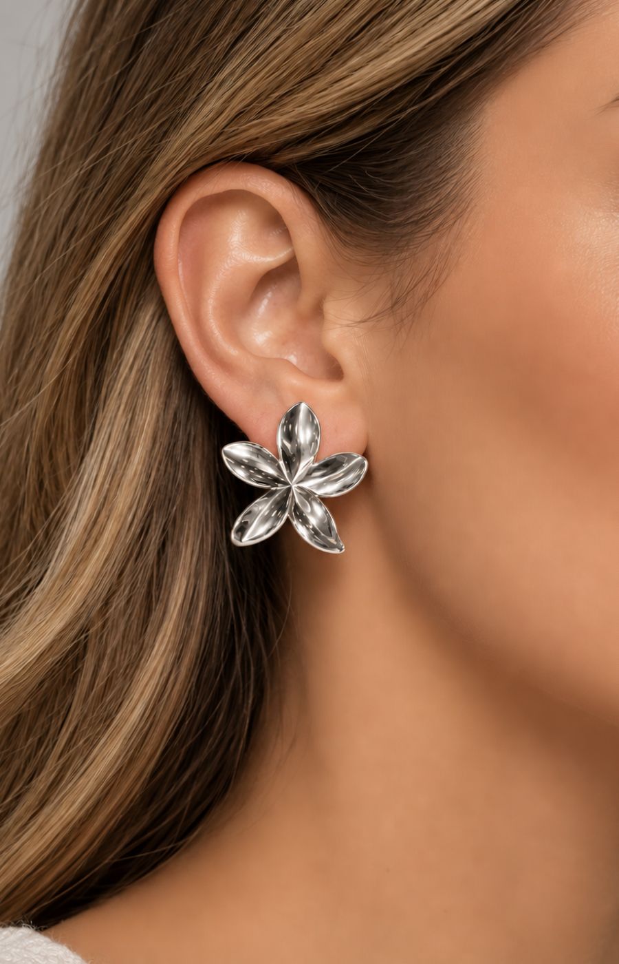 Calliope Earrings in Silver 