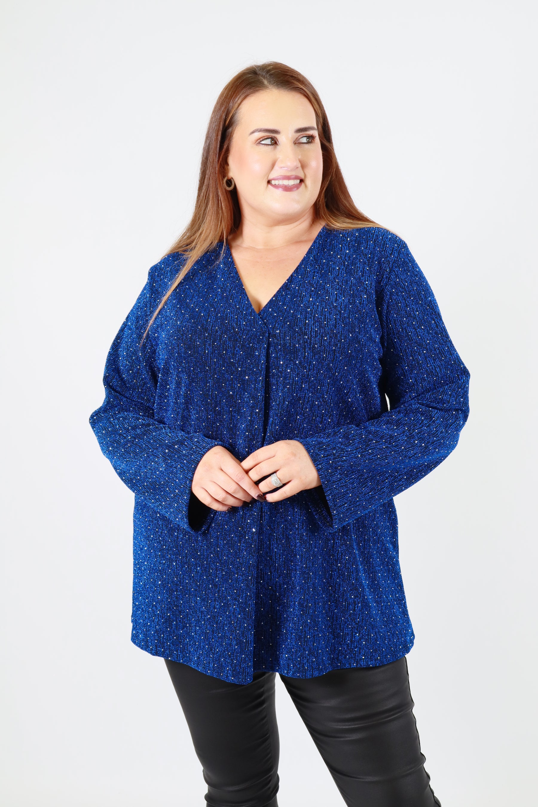 Carmen Blouse in Blue