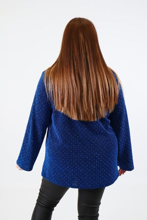 Carmen Blouse in Blue