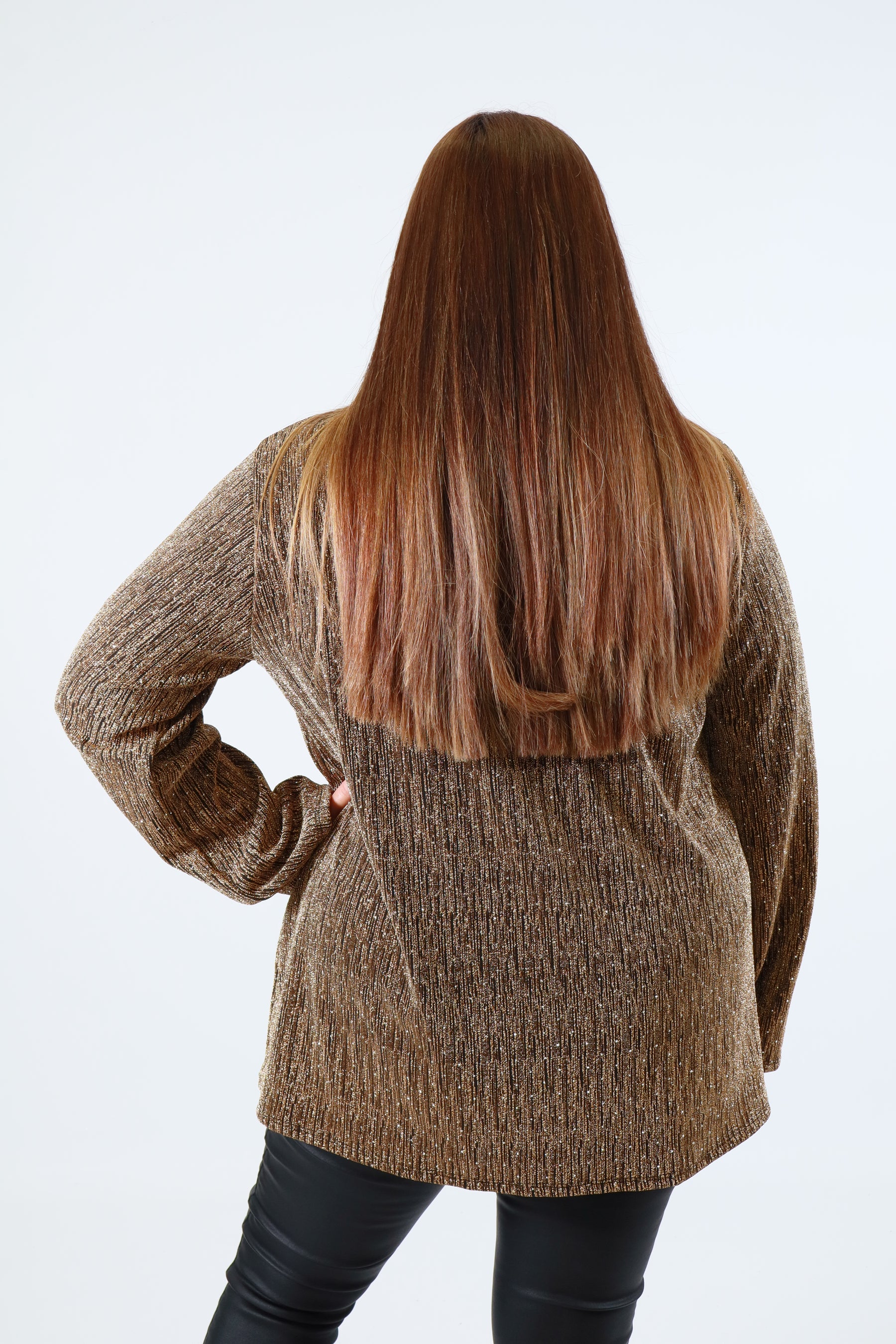 Carmen Blouse in Gold