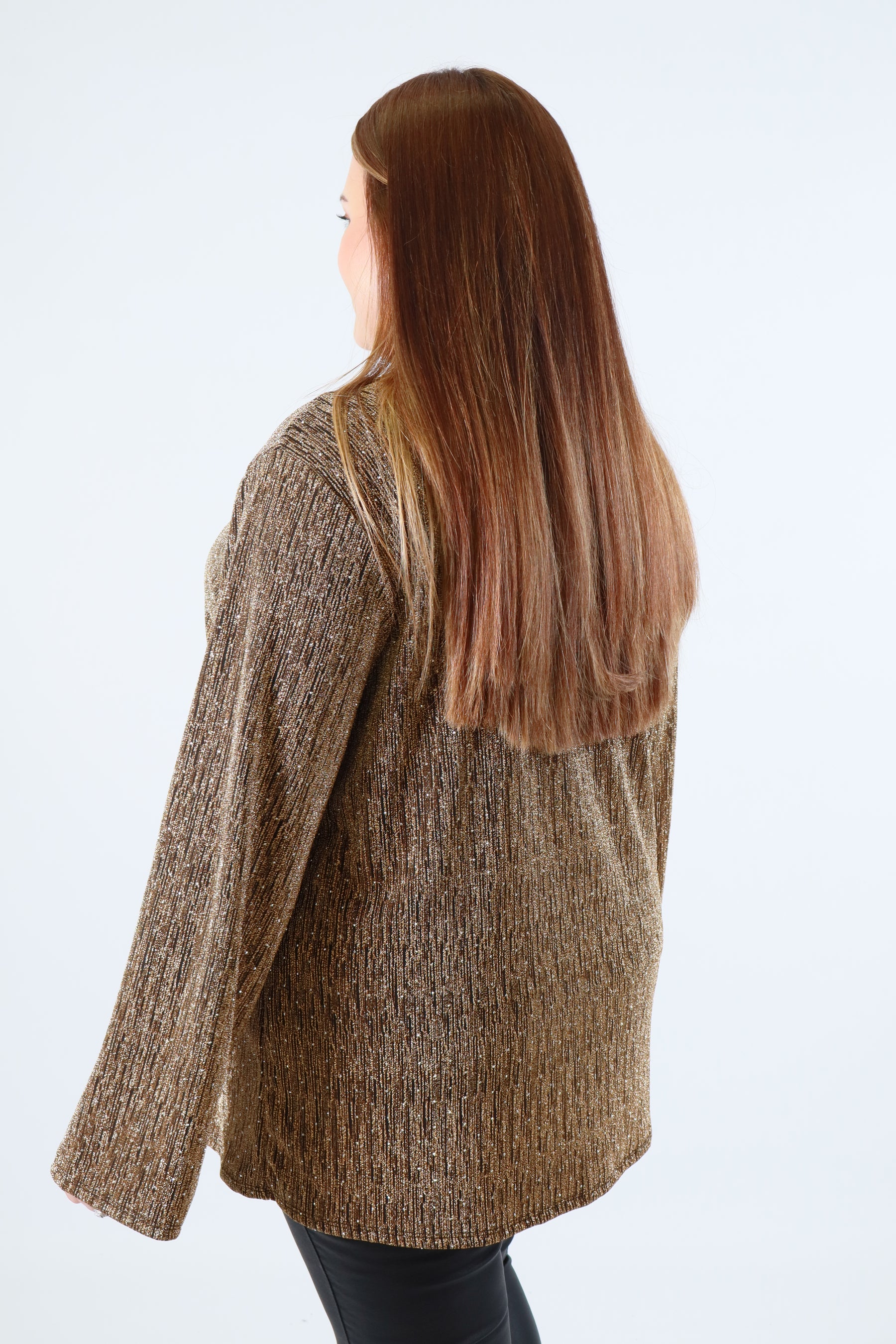 Carmen Blouse in Gold