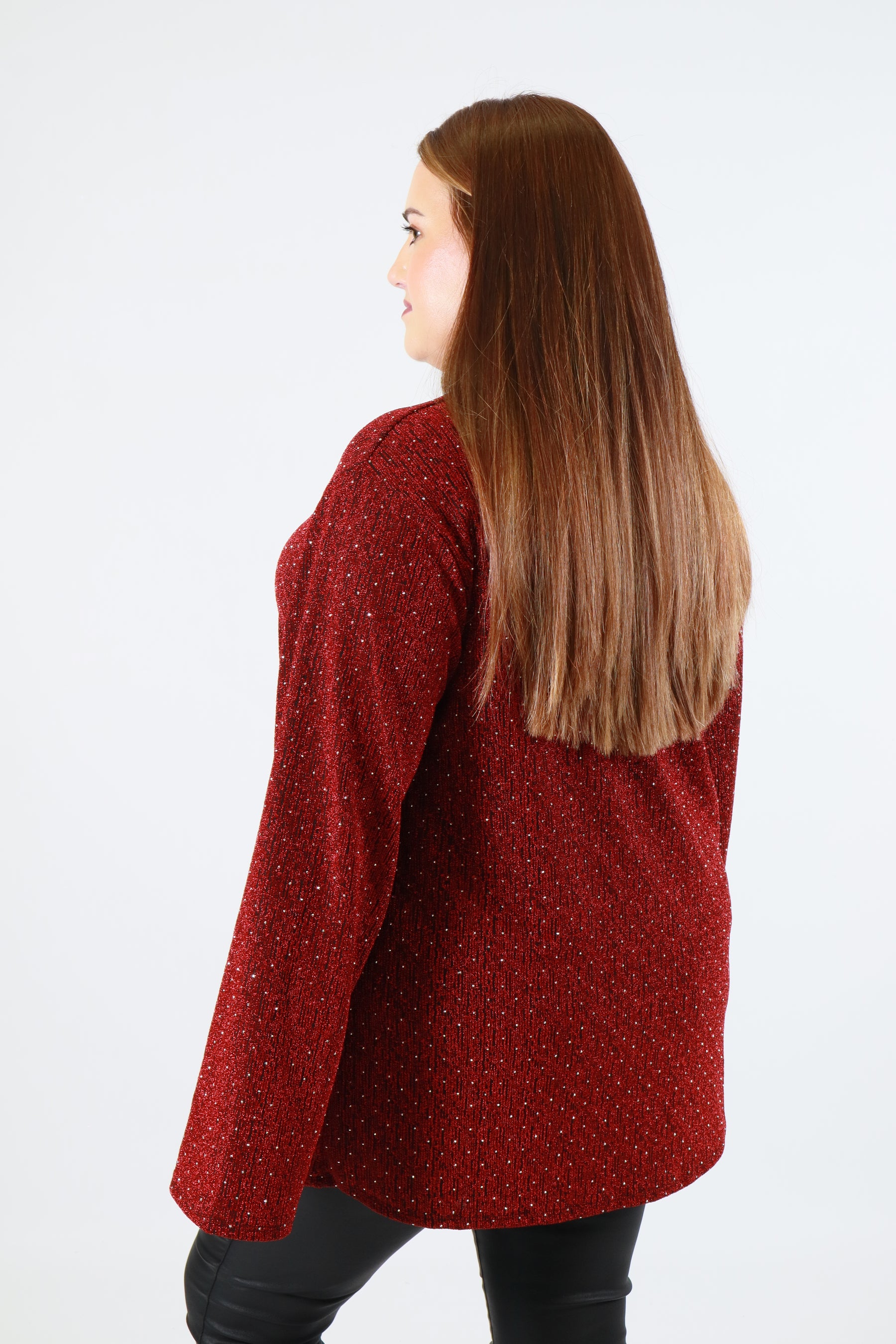 Carmen Blouse in Red