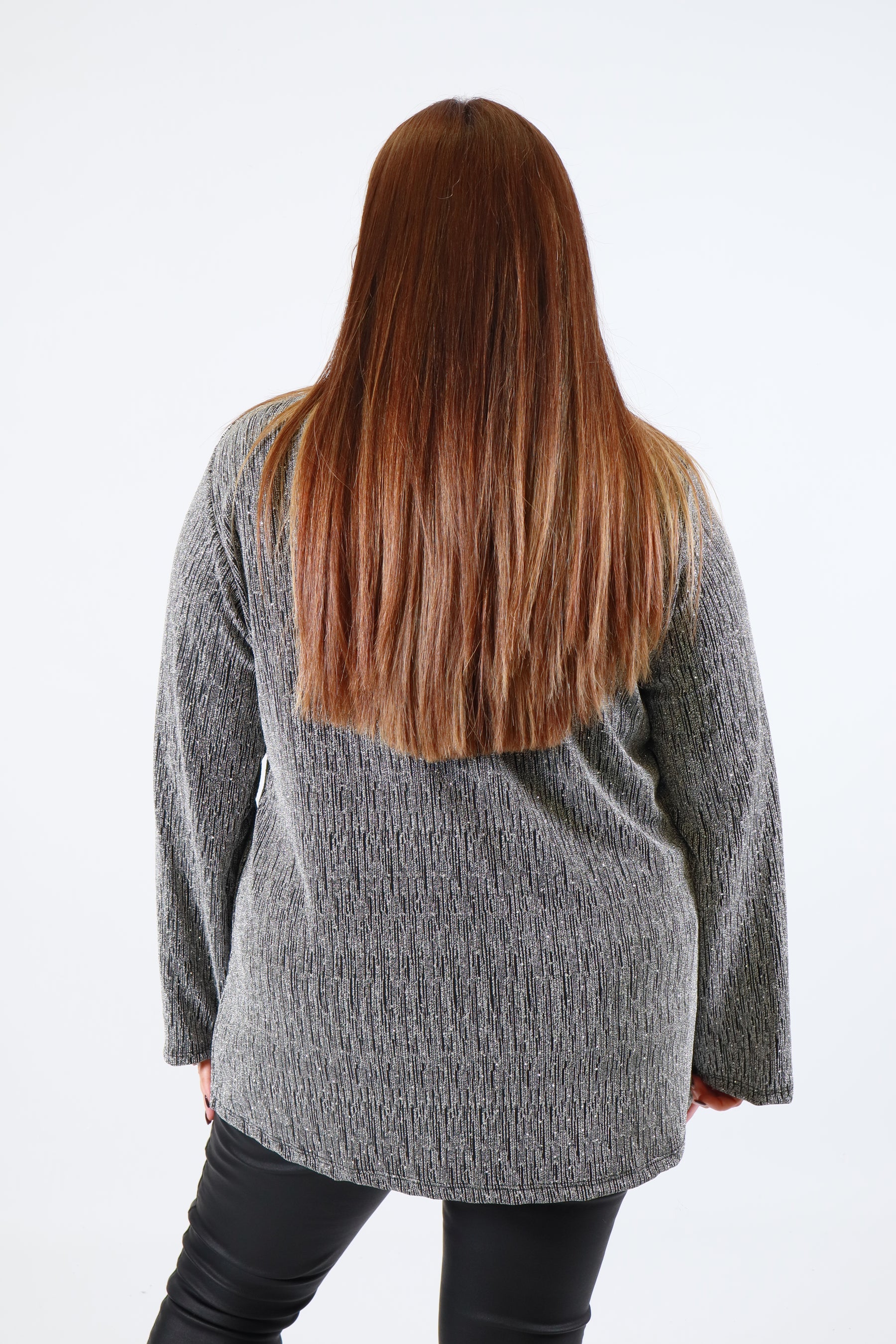 Carmen Blouse in Silver