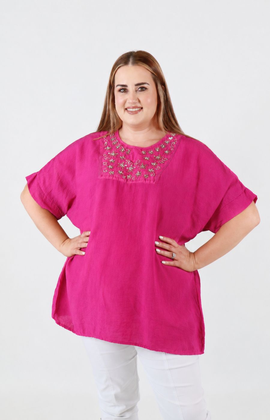 Cathy Blouse in Pink 