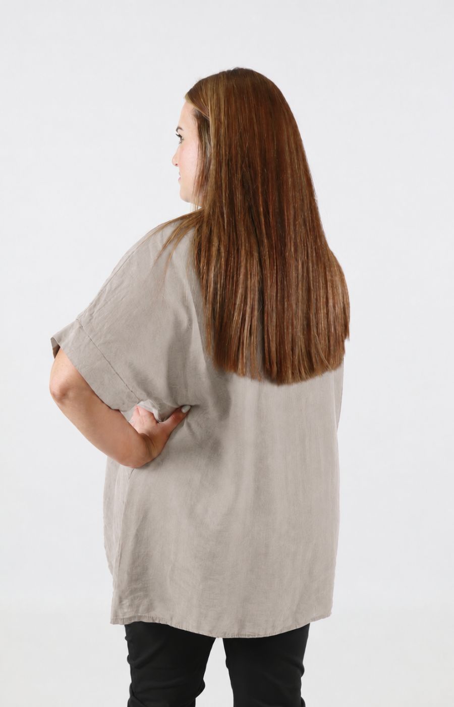 Cathy Blouse in Taupe 