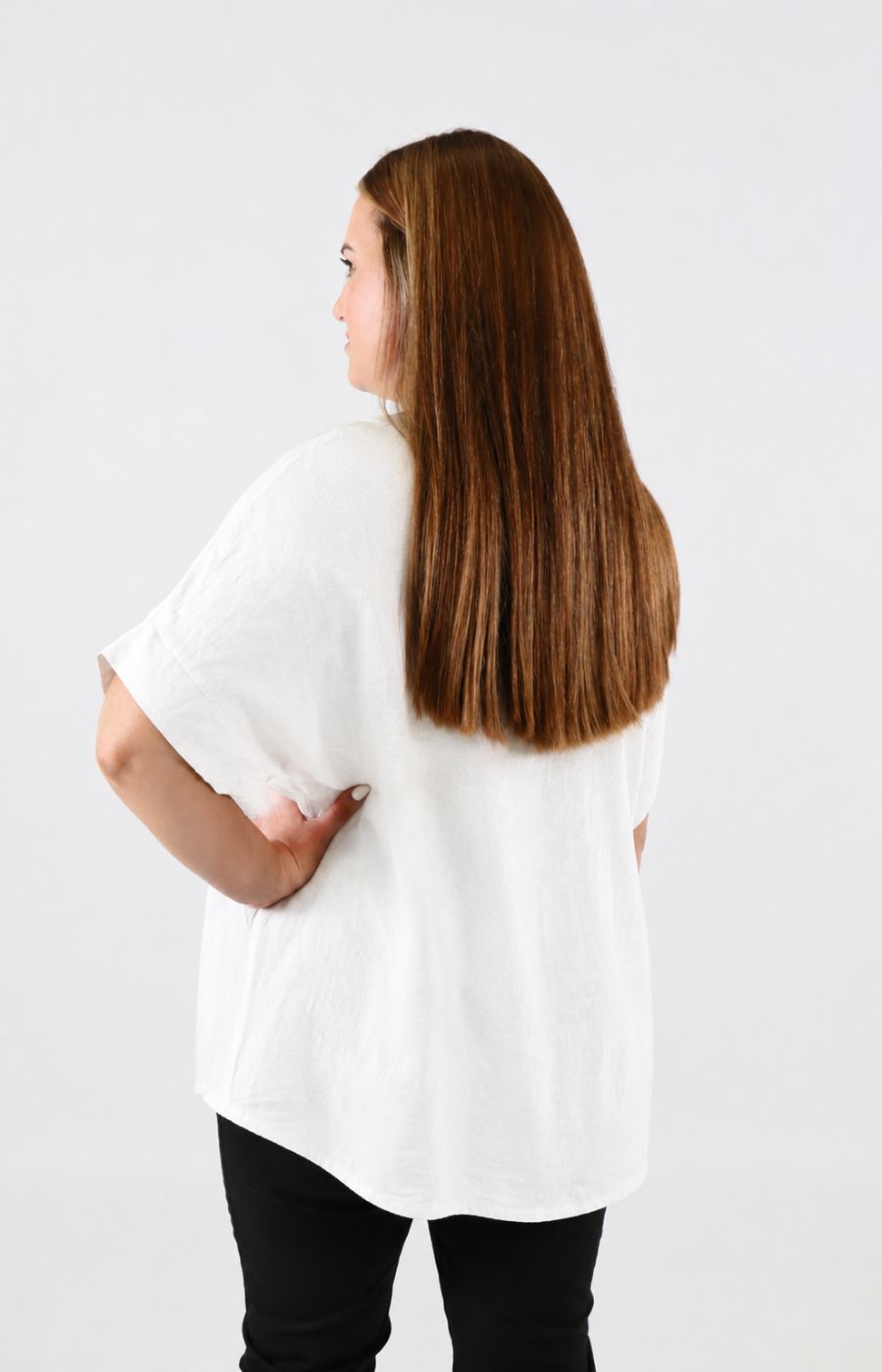 Cathy Blouse in White 