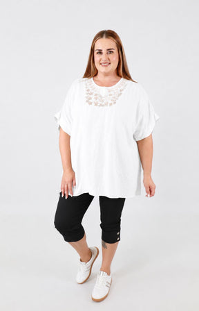 Cathy Blouse in White