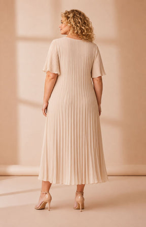 Celine Dress in Beige 