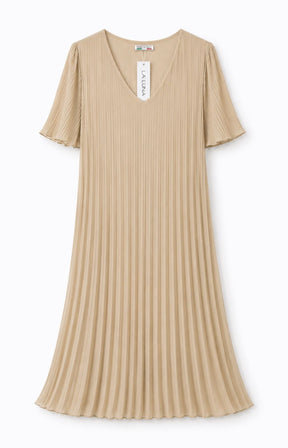 Celine Dress in Beige 