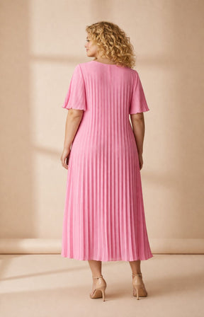 Celine Dress in Light Pink 