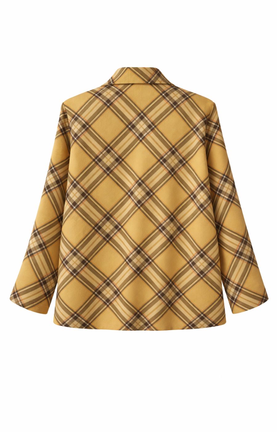 Chloe Check Jacket in Yellow 