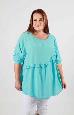 Clare Blouse in Blue. 