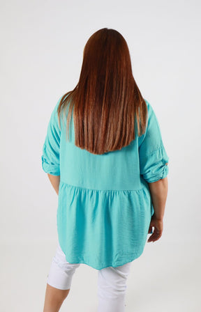 Clare Blouse in Blue 