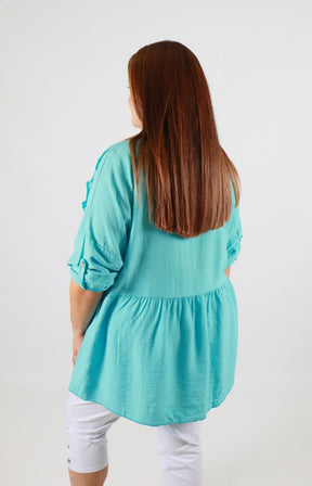 Clare Blouse in Blue
