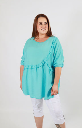 Clare Blouse in Blue 