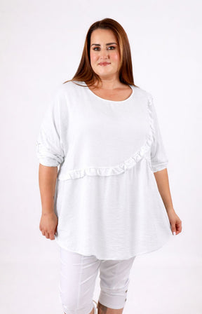 Clare Blouse in White 