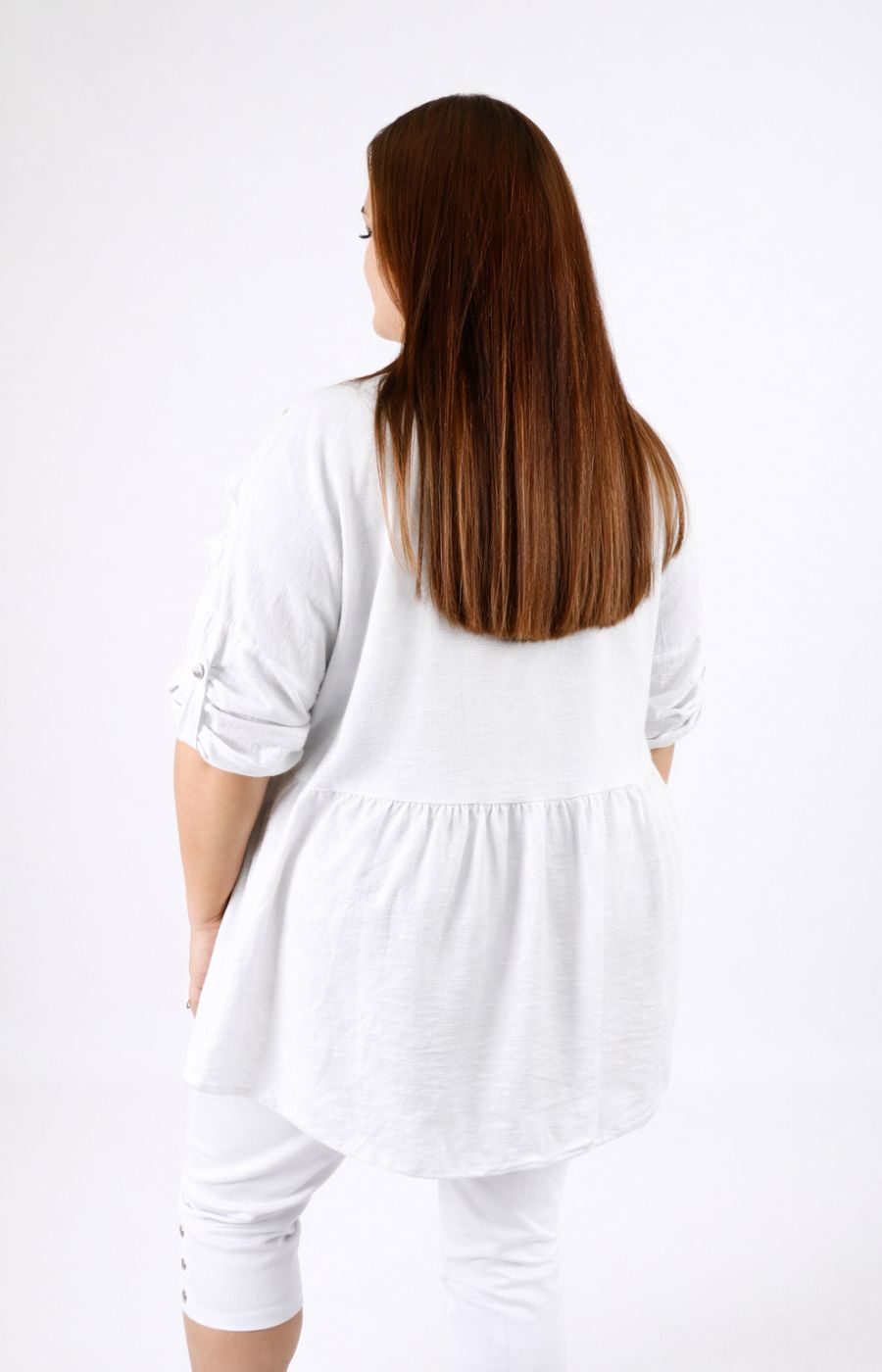Clare Blouse in White 