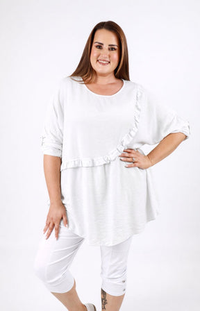Clare Blouse in White 