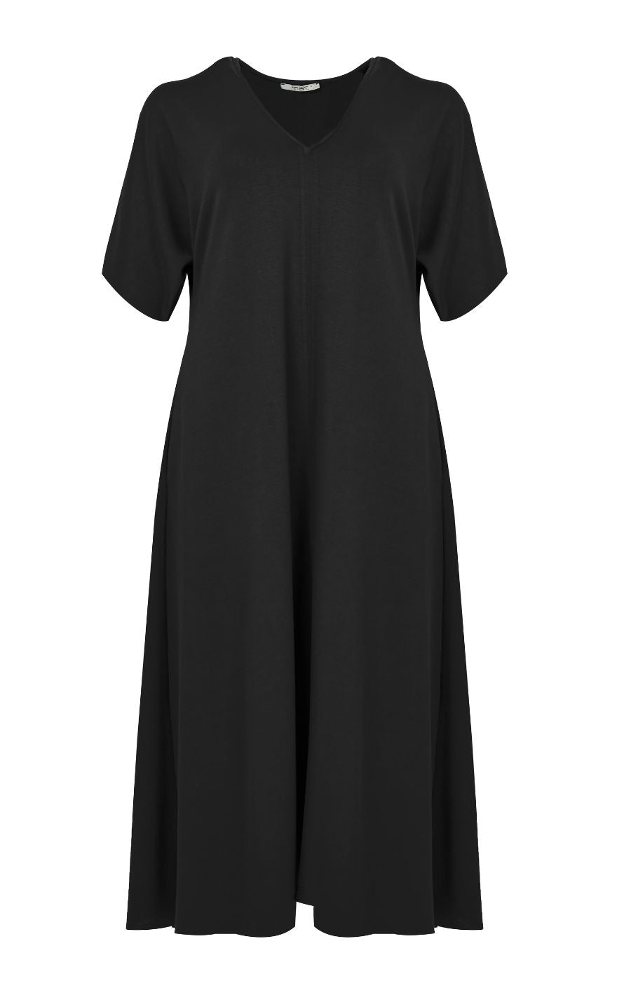 Mat Modal Dress in Black