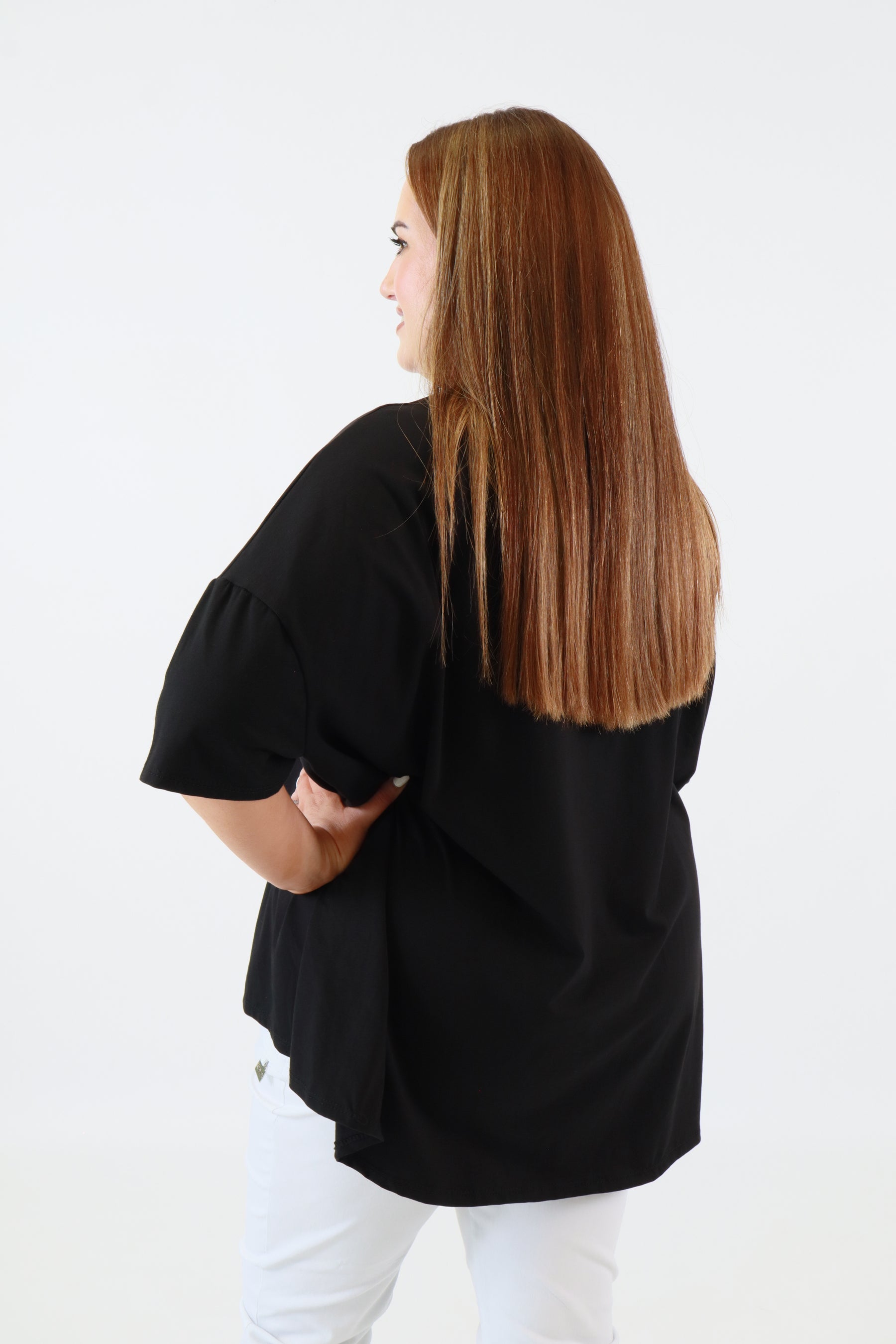 Daisy T-Shirt in Black 
