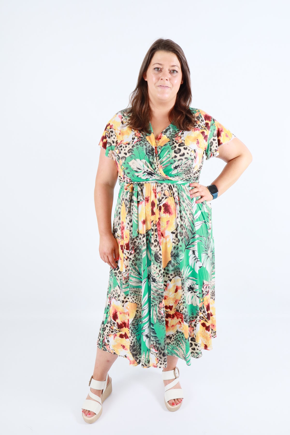 Dani Dress in Wild Turquoise