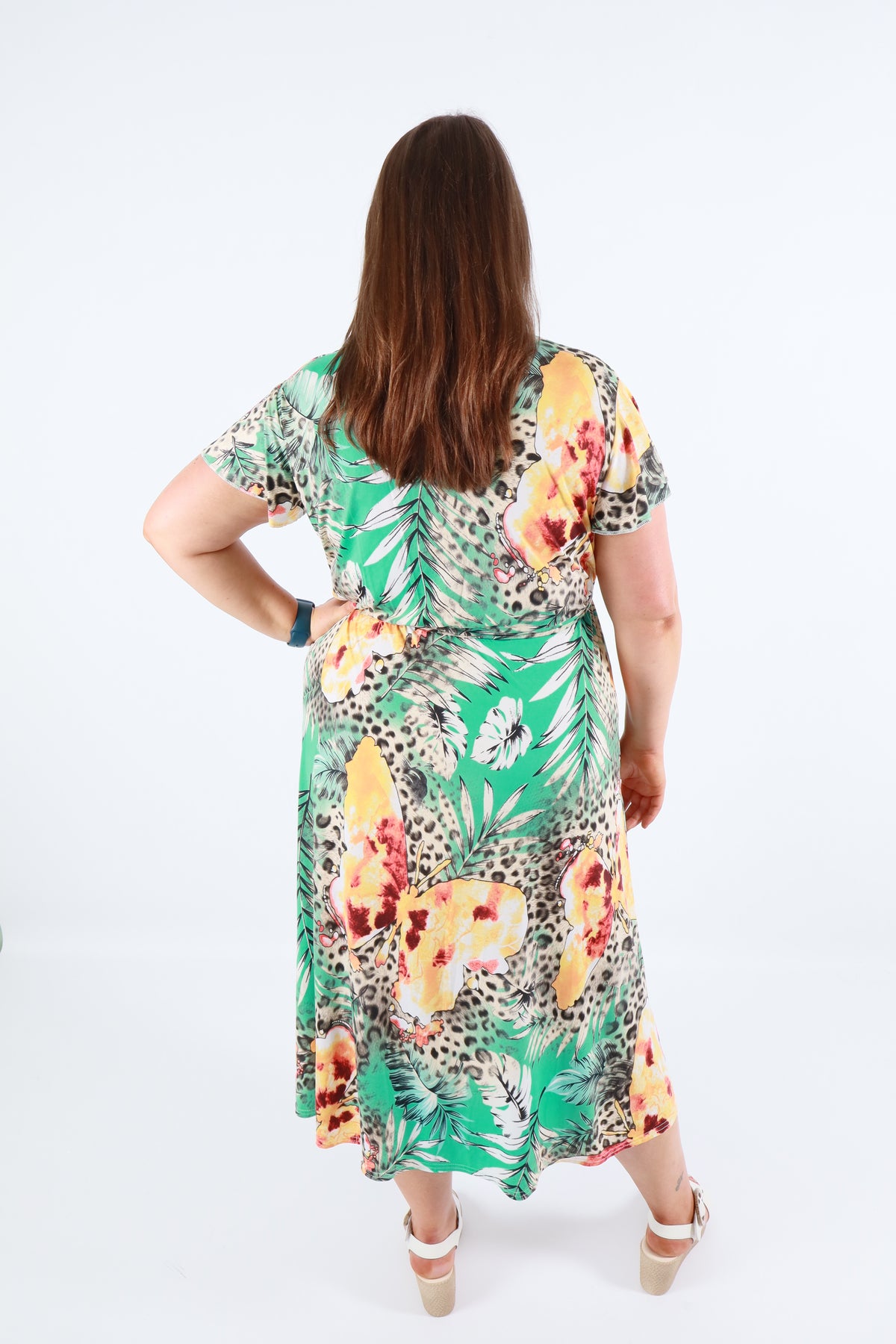 Dani Dress in Wild Turquoise