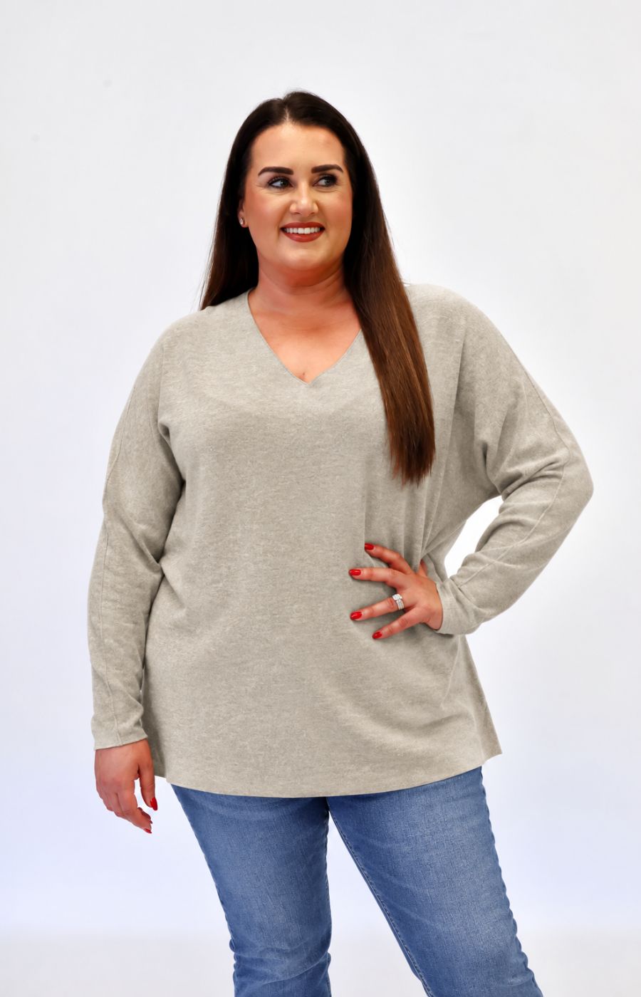 Daniela Jumper in Beige 