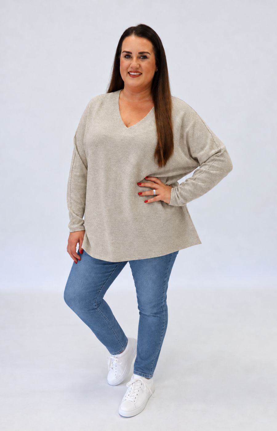 Daniela Jumper in Beige 