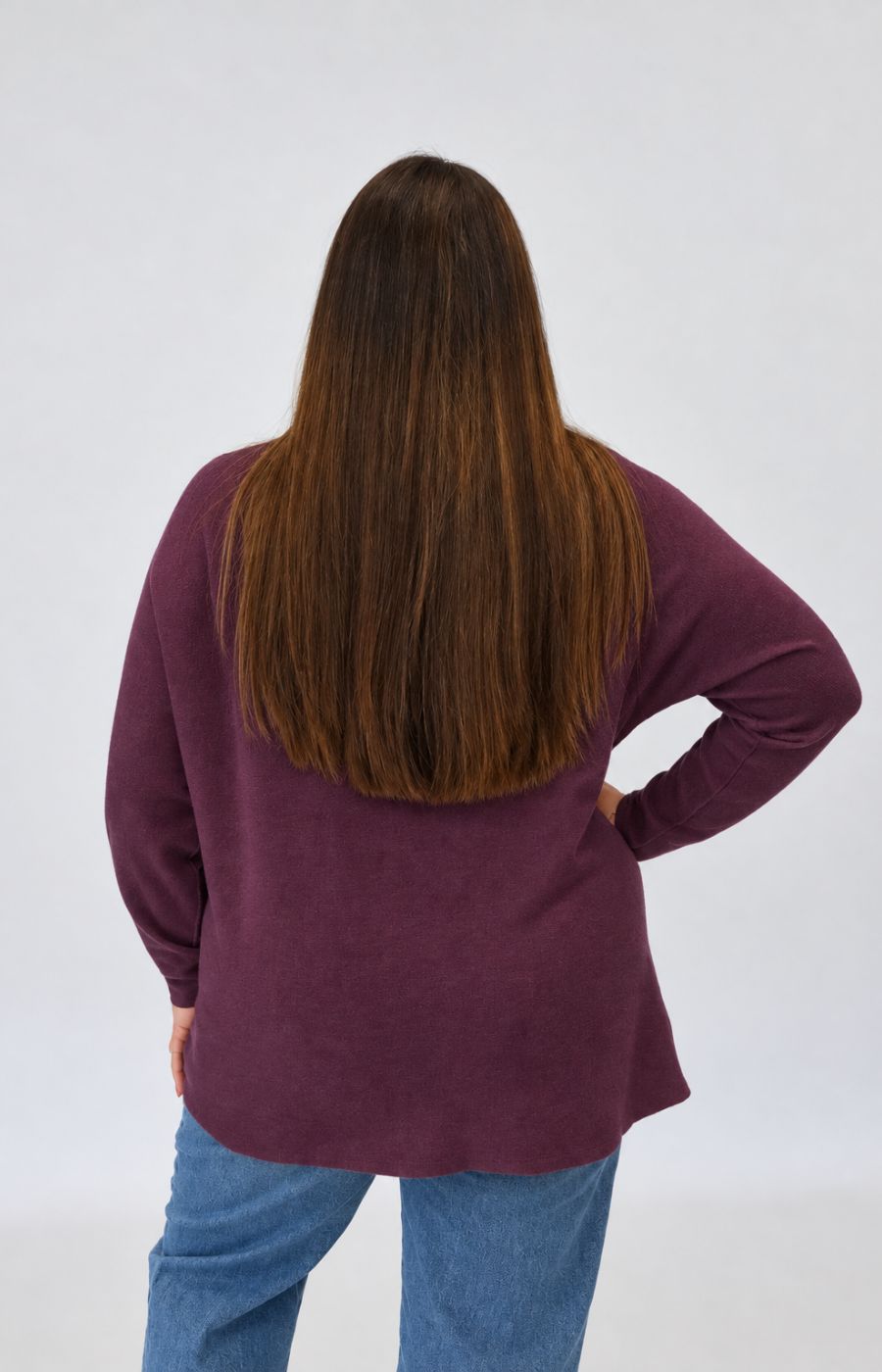 Daniela Jumper in Plum 