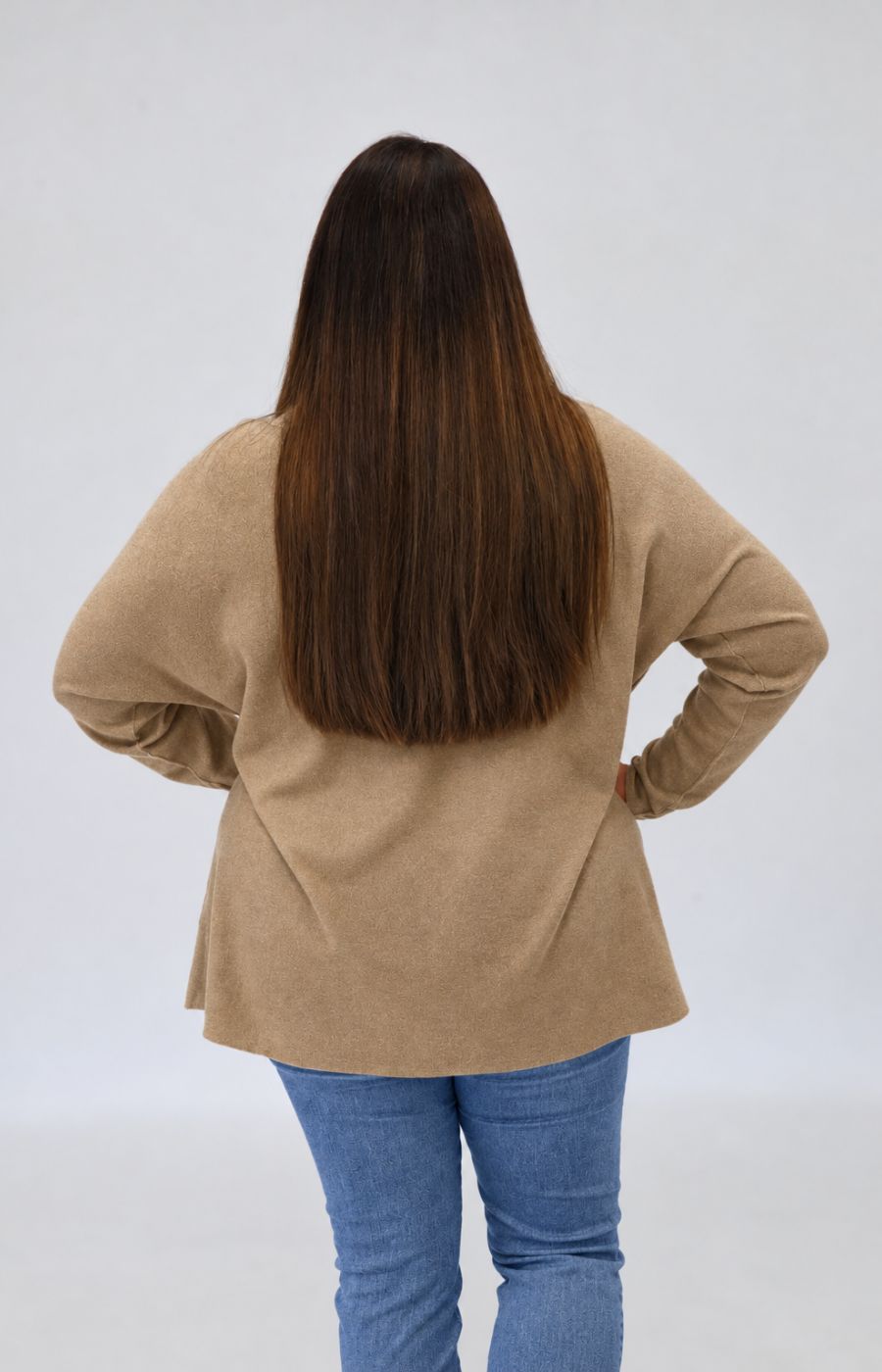 Daniela Jumper in Tan 