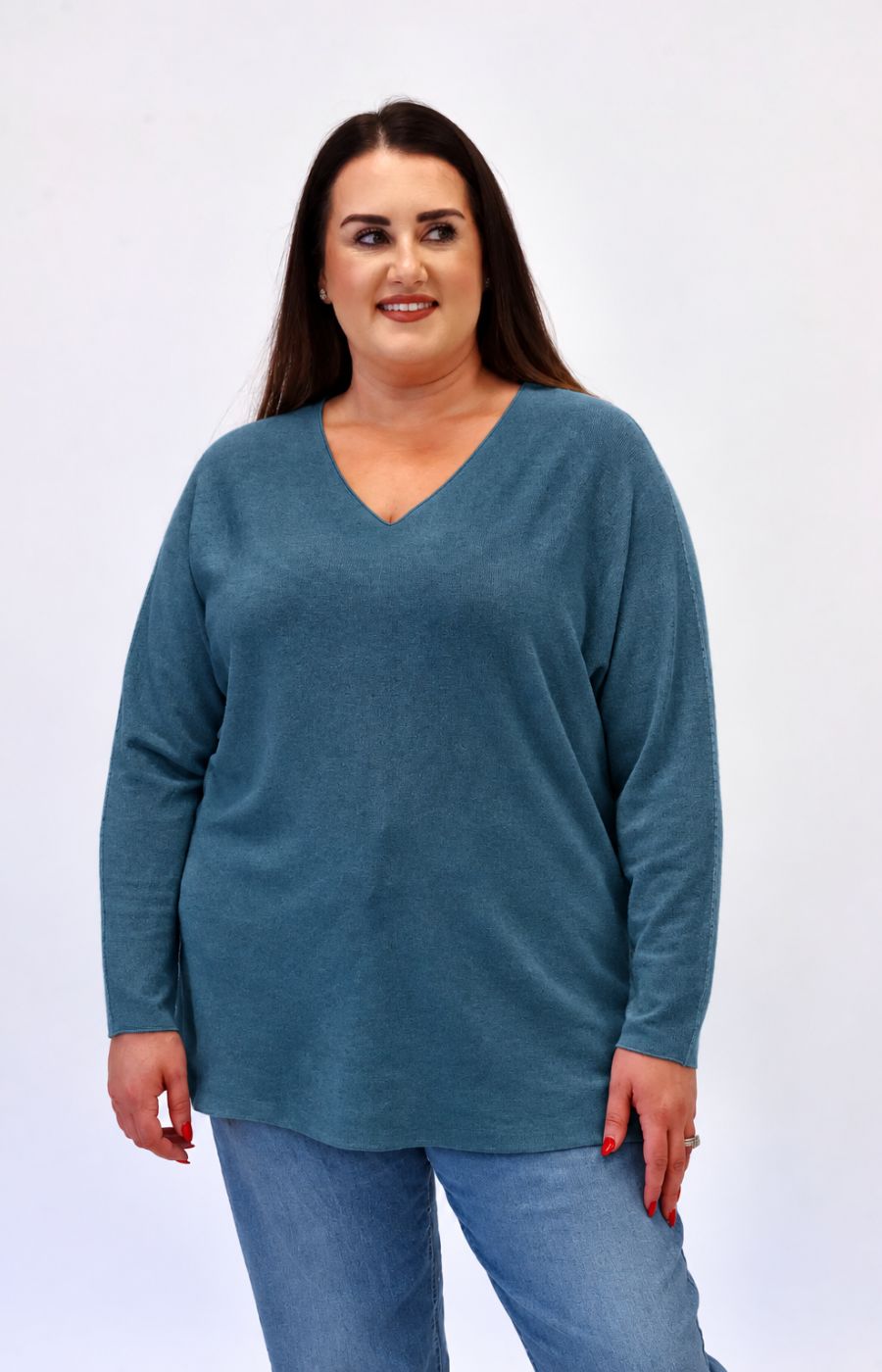 Daniela Jumper in Teal 