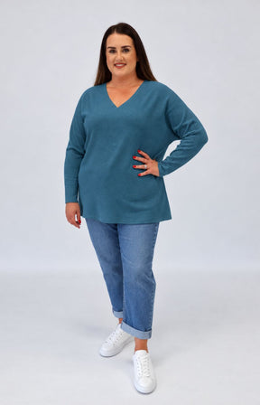 Daniela Jumper in Teal 