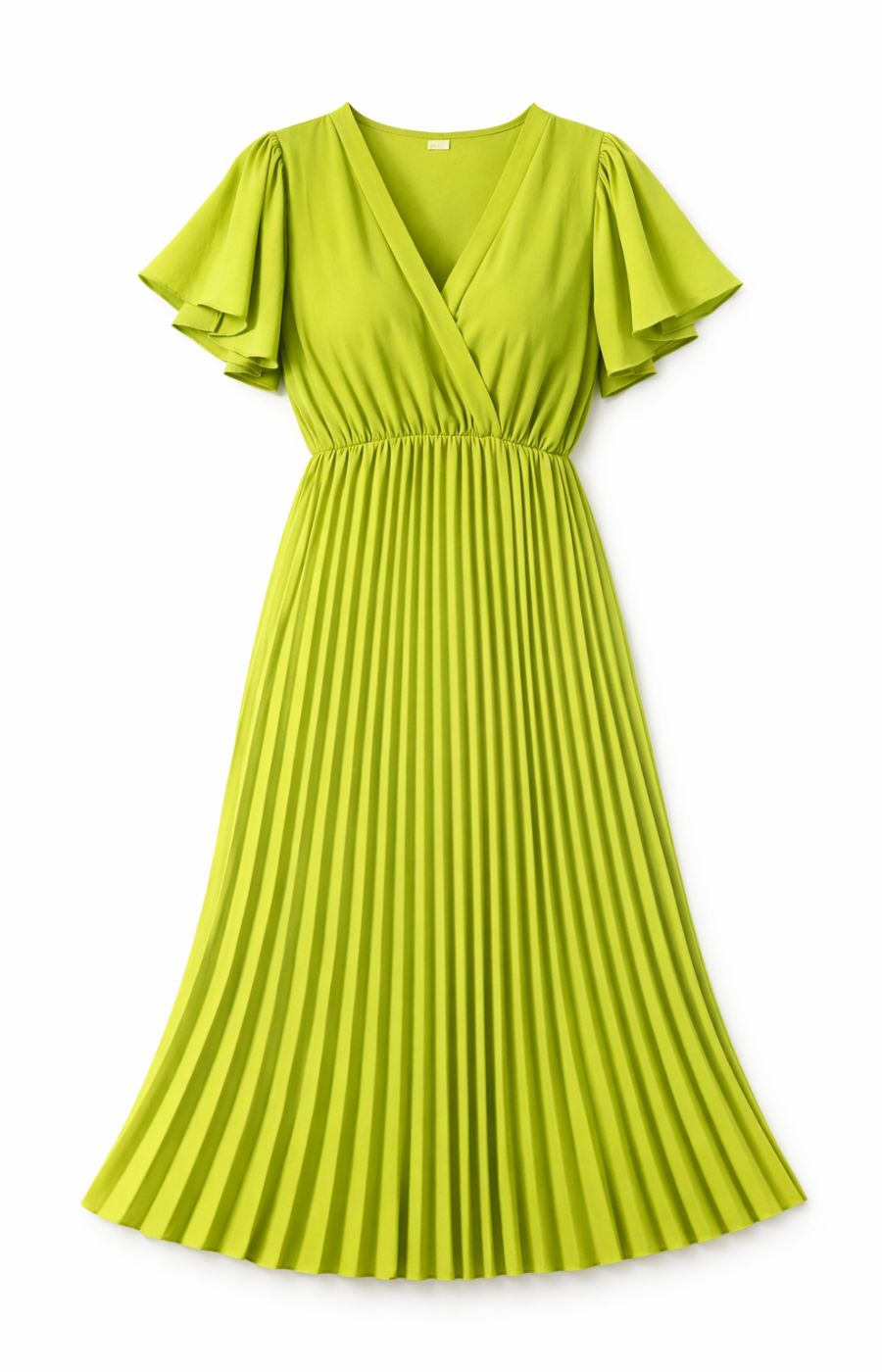 Daphne Dress in Lime