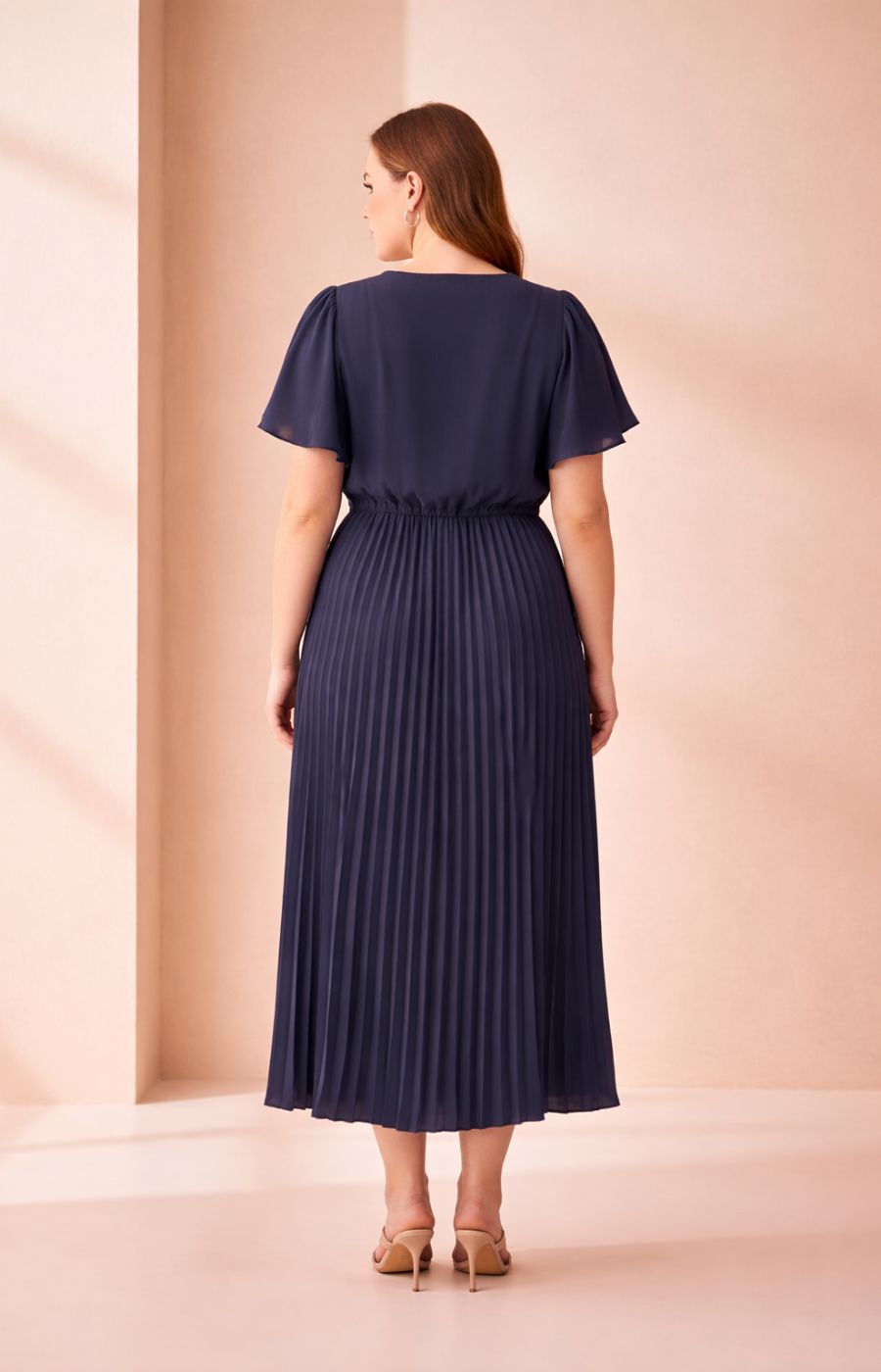 Daphne Dress in Navy 