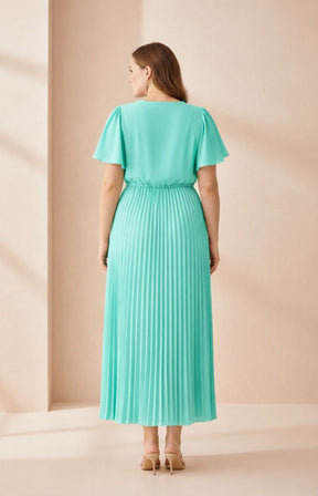Daphne Dress in Turquoise 