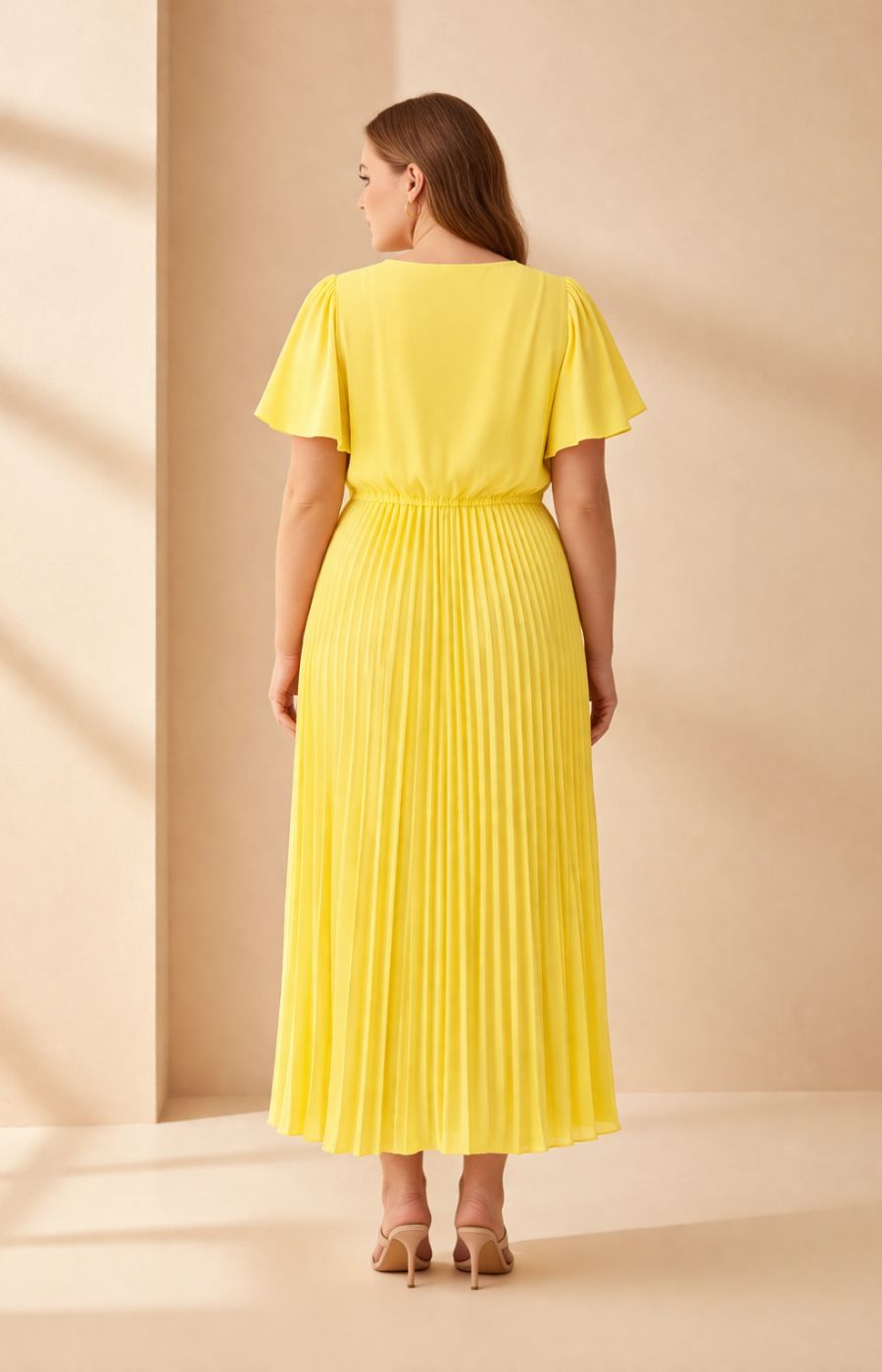 Daphne Dress in Yellow 