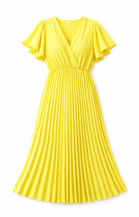 Daphne Dress in Yellow
